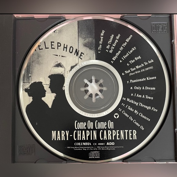 Mary-Chapin Carpenter* – Come On Come On - Picture 6 of 6